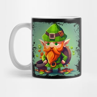 St Patricks Day Dabbing Leprechaun T-Shirt Mug